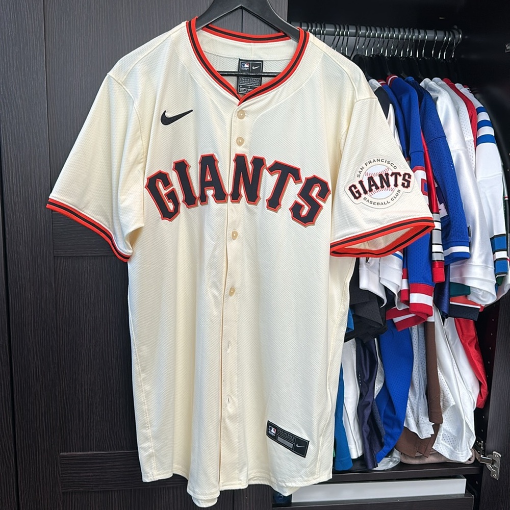 Mike Yastrzemski San Francisco Giants Nike Home Elite Player Jersey - Cream